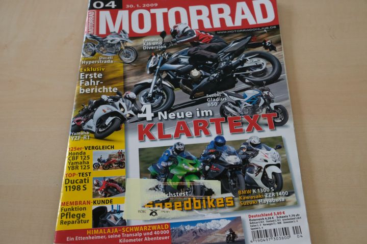 Deckblatt Motorrad (04/2009)