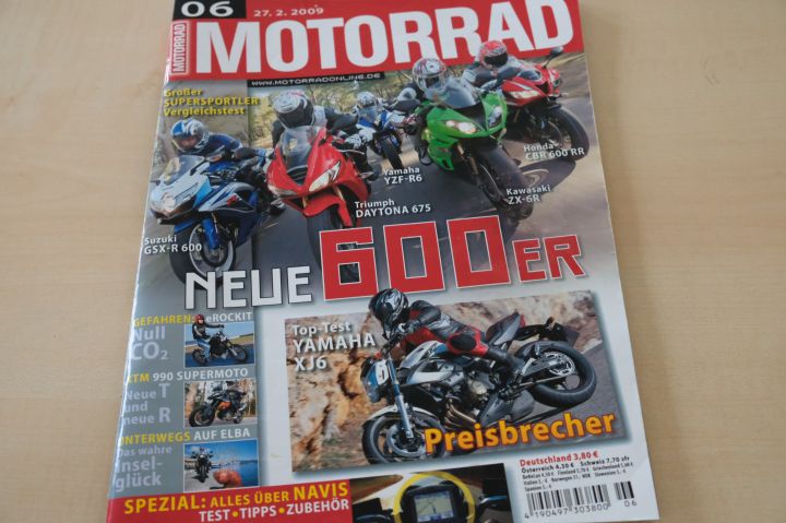 Deckblatt Motorrad (06/2009)