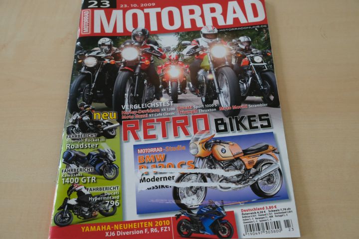 Deckblatt Motorrad (23/2009)