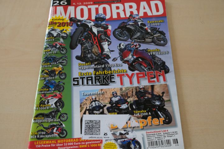 Deckblatt Motorrad (26/2009)