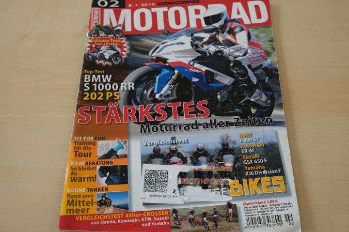 Deckblatt Motorrad (02/2010)