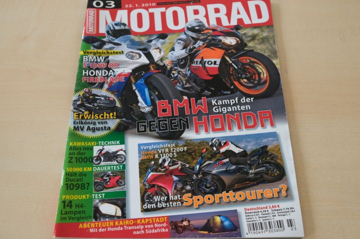 Deckblatt Motorrad (03/2010)
