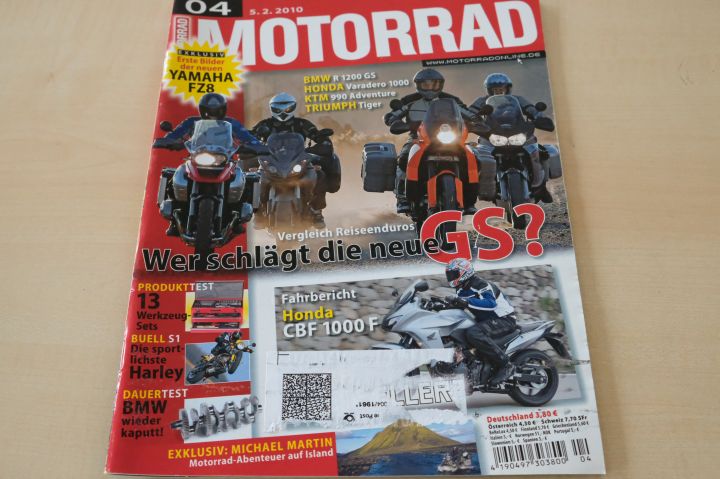 Deckblatt Motorrad (04/2010)