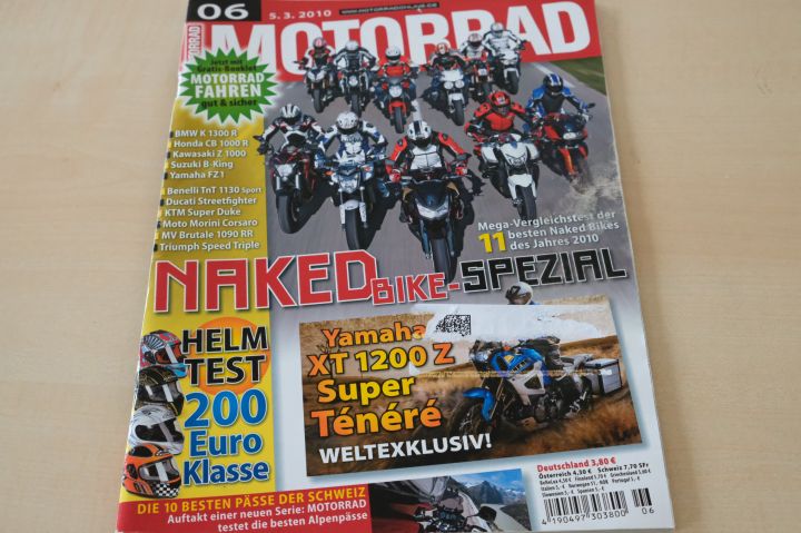 Deckblatt Motorrad (06/2010)