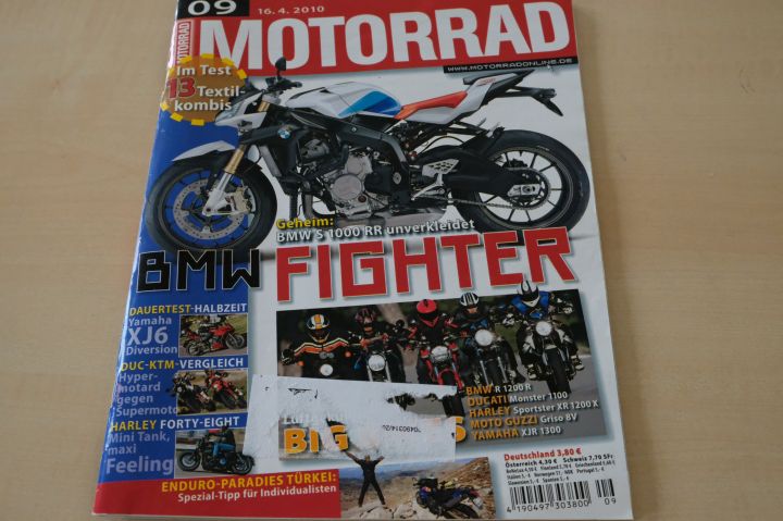 Deckblatt Motorrad (09/2010)