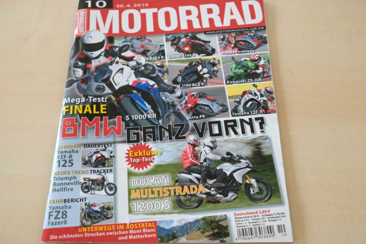 Deckblatt Motorrad (10/2010)