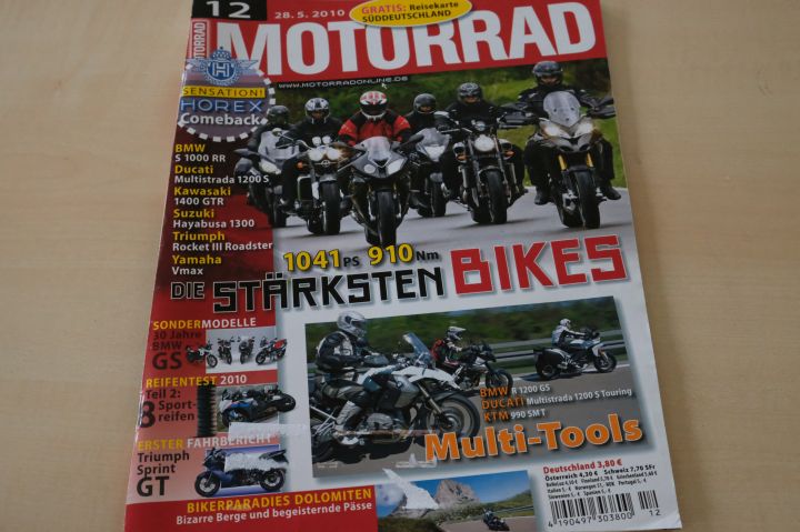 Deckblatt Motorrad (12/2010)