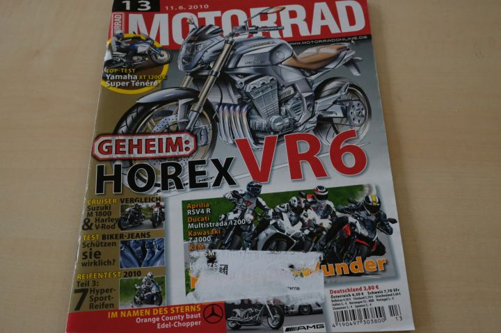 Deckblatt Motorrad (13/2010)