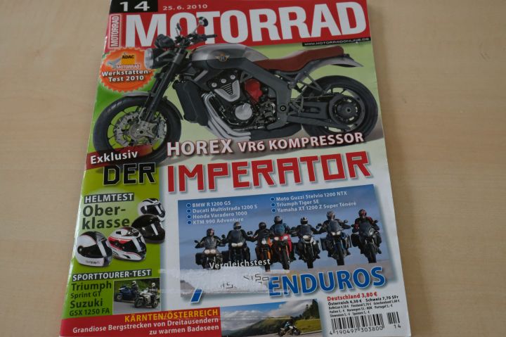 Deckblatt Motorrad (14/2010)