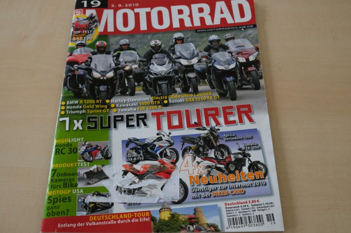 Deckblatt Motorrad (19/2010)