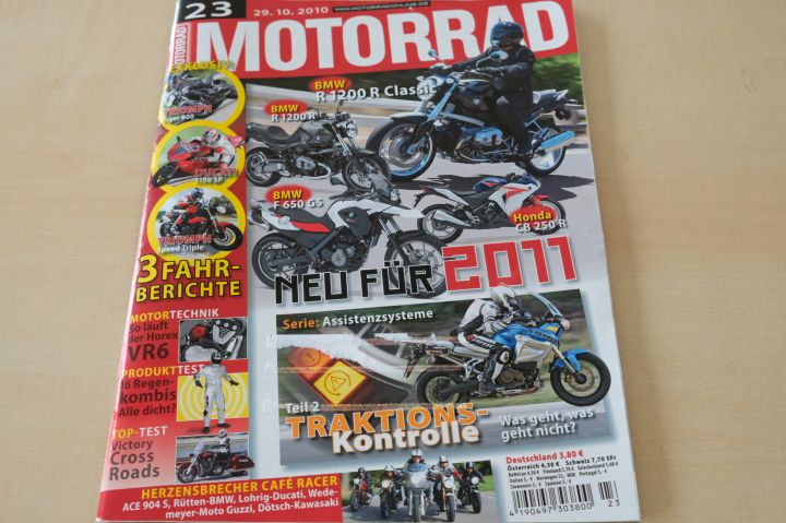 Deckblatt Motorrad (23/2010)