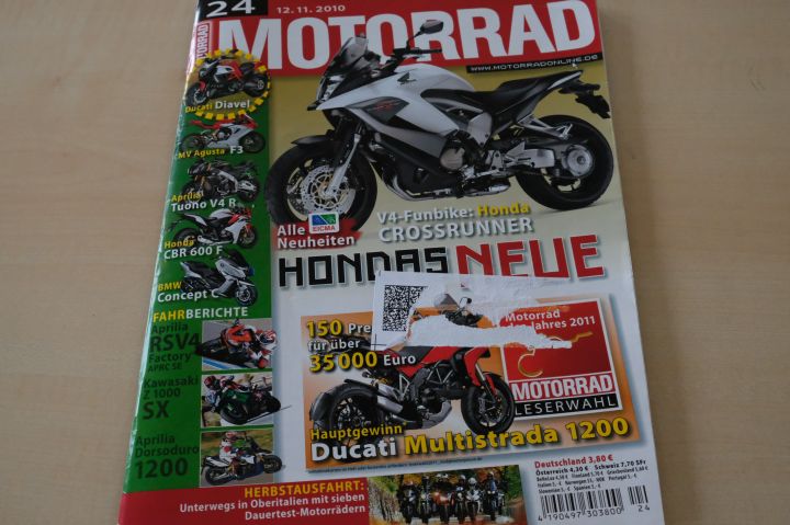 Deckblatt Motorrad (24/2010)