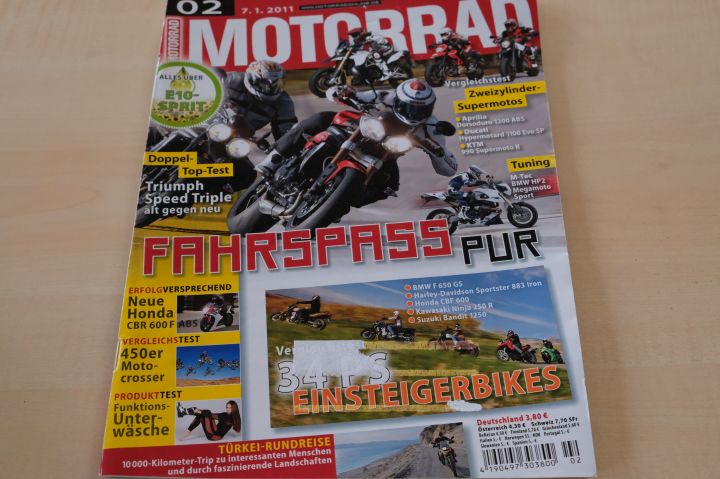 Deckblatt Motorrad (02/2011)