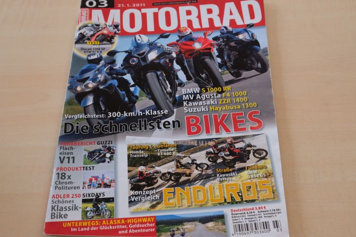 Deckblatt Motorrad (03/2011)