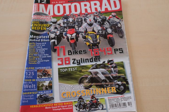 Deckblatt Motorrad (12/2011)
