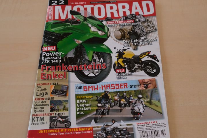 Deckblatt Motorrad (22/2011)