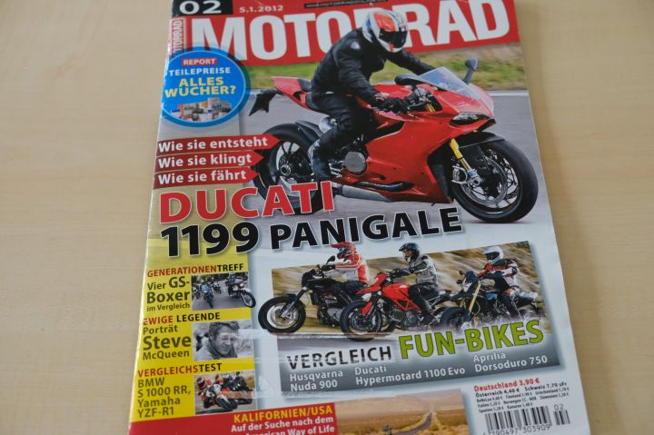 Deckblatt Motorrad (02/2012)