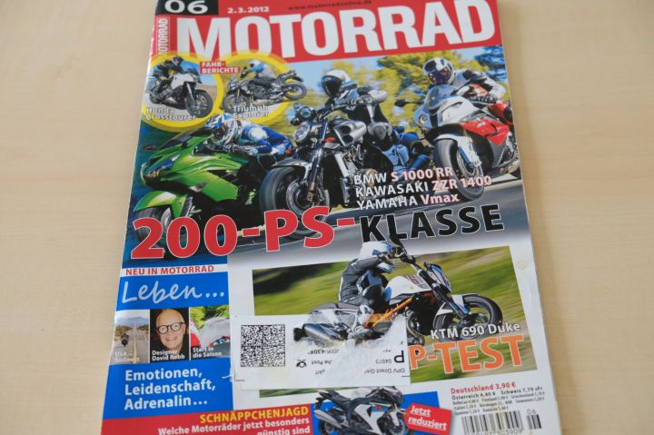 Deckblatt Motorrad (06/2012)