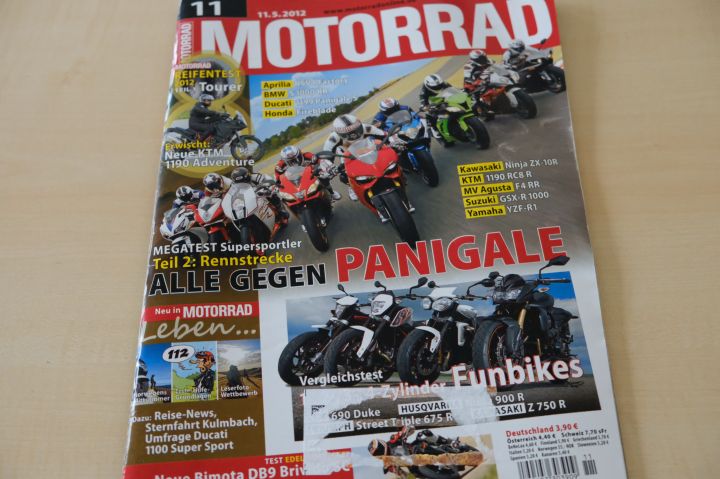 Deckblatt Motorrad (11/2012)