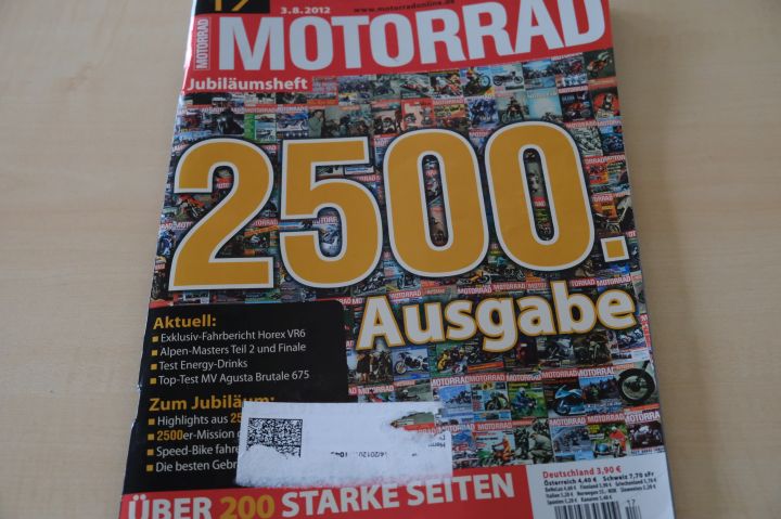 Deckblatt Motorrad (17/2012)