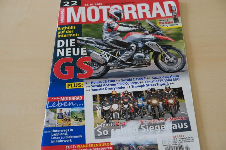 Deckblatt Motorrad (22/2012)