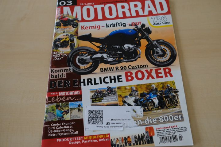 Deckblatt Motorrad (03/2013)