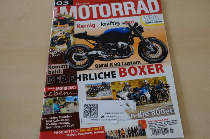 Deckblatt Motorrad (03/2013)