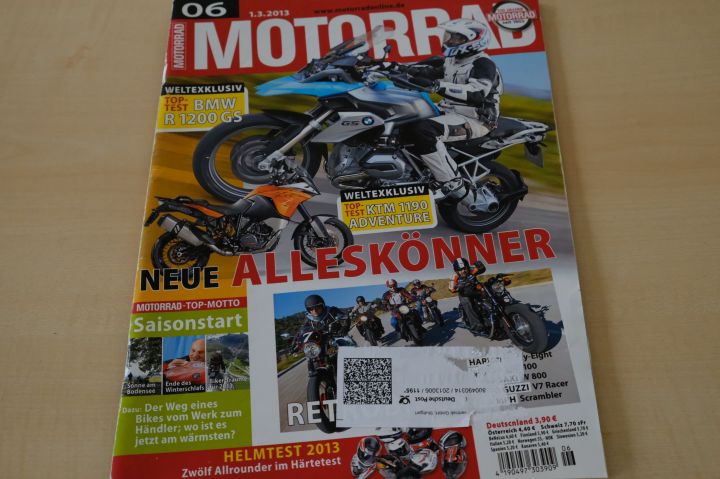 Deckblatt Motorrad (06/2013)