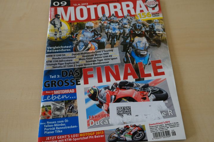 Deckblatt Motorrad (09/2013)