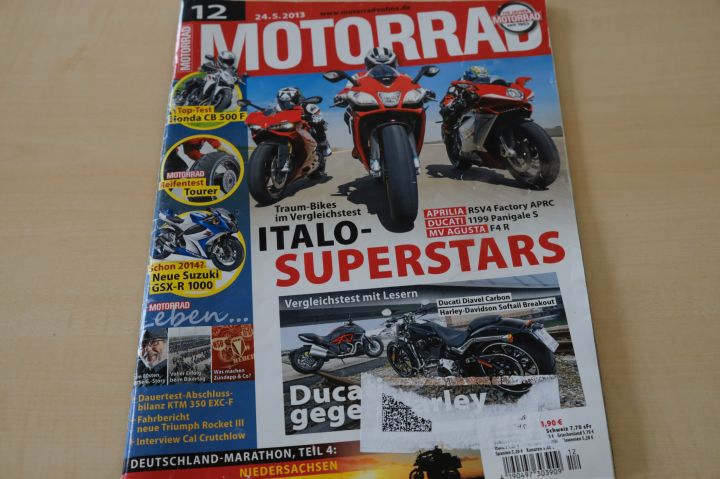 Deckblatt Motorrad (12/2013)
