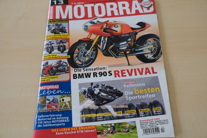 Deckblatt Motorrad (13/2013)