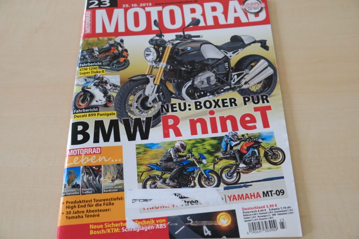 Deckblatt Motorrad (23/2013)