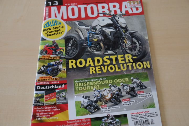 Deckblatt Motorrad (13/2014)