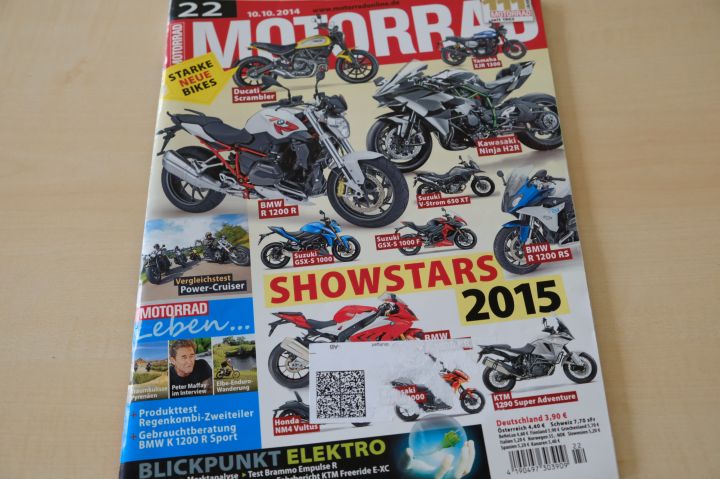 Deckblatt Motorrad (22/2014)