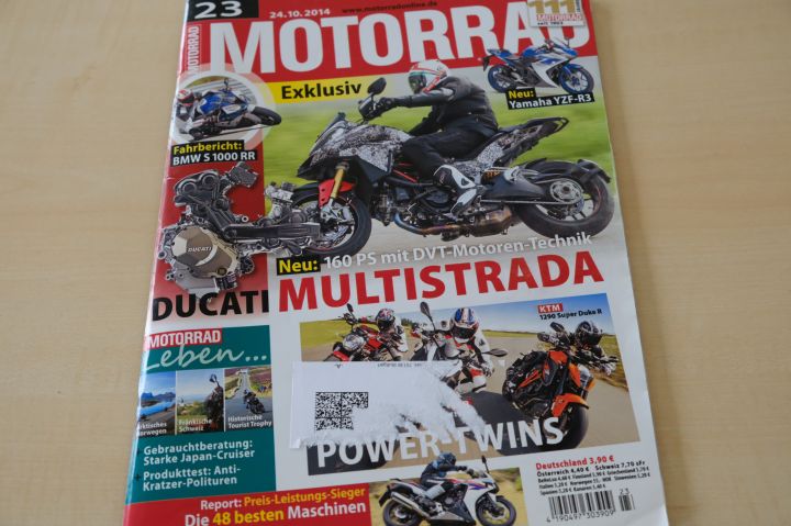 Deckblatt Motorrad (23/2014)