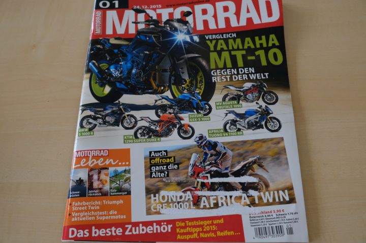 Deckblatt Motorrad (01/2015)