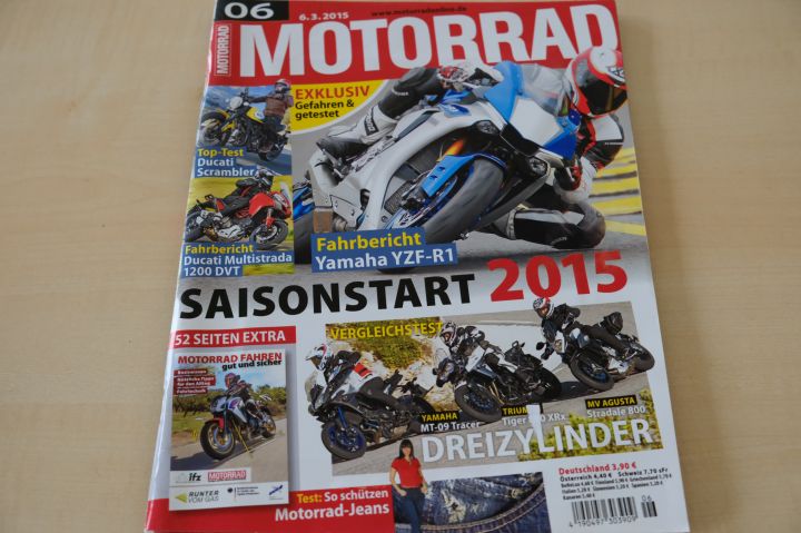 Deckblatt Motorrad (06/2015)