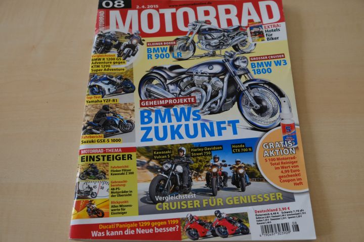Deckblatt Motorrad (08/2015)