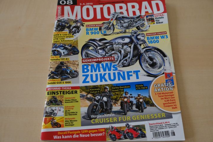 Motorrad 08/2015