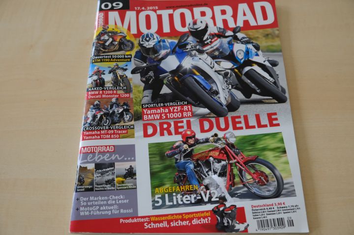 Motorrad 09/2015