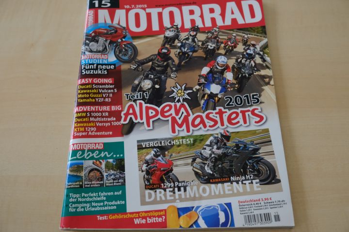 Deckblatt Motorrad (15/2015)