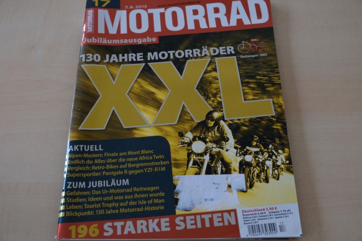 Deckblatt Motorrad (17/2015)