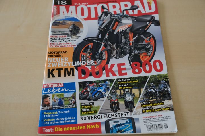 Deckblatt Motorrad (18/2015)