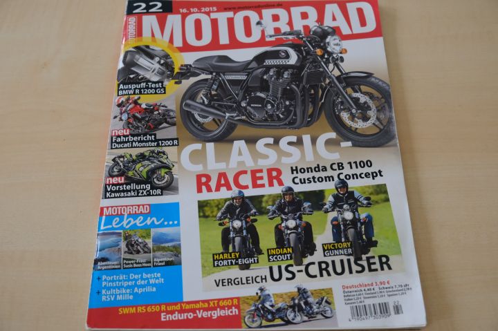 Deckblatt Motorrad (22/2015)
