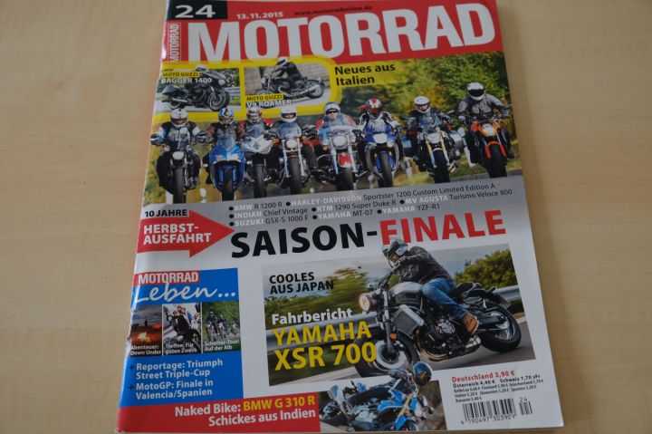 Deckblatt Motorrad (24/2015)