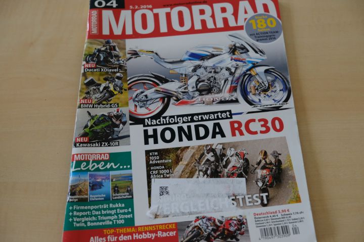 Deckblatt Motorrad (04/2016)