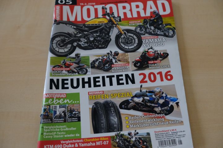 Motorrad 05/2016