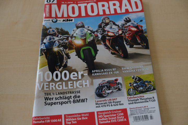 Motorrad 07/2016