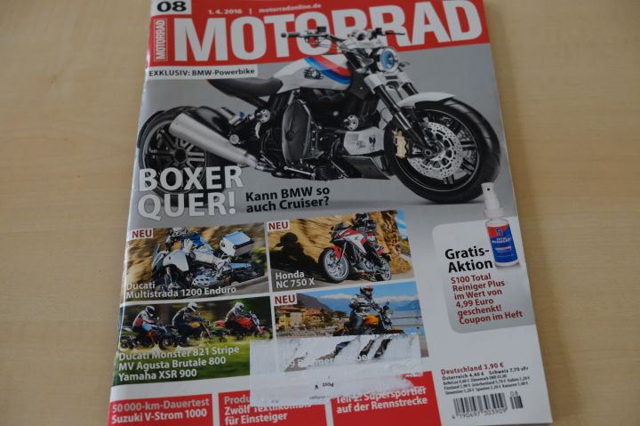 Motorrad 08/2016