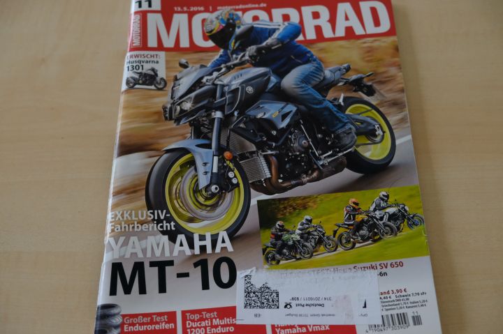 Deckblatt Motorrad (11/2016)